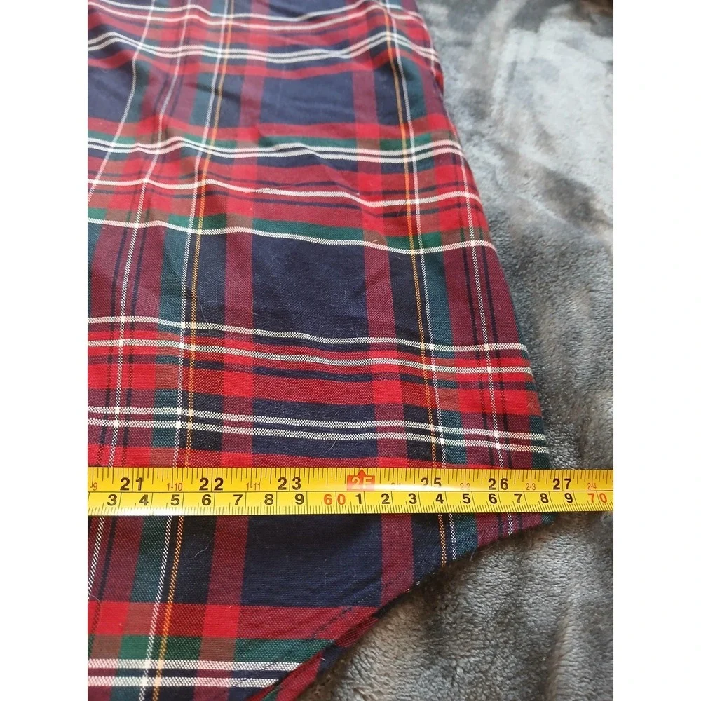 Polo Ralph‎ Lauren The Big Shirt MENS LARGE Button Up red Plaid